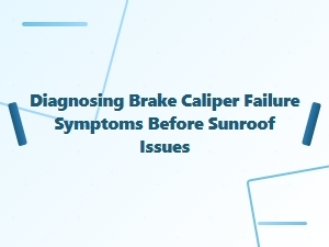 Prioritizing Brake Health Before Sunroof Maintenance